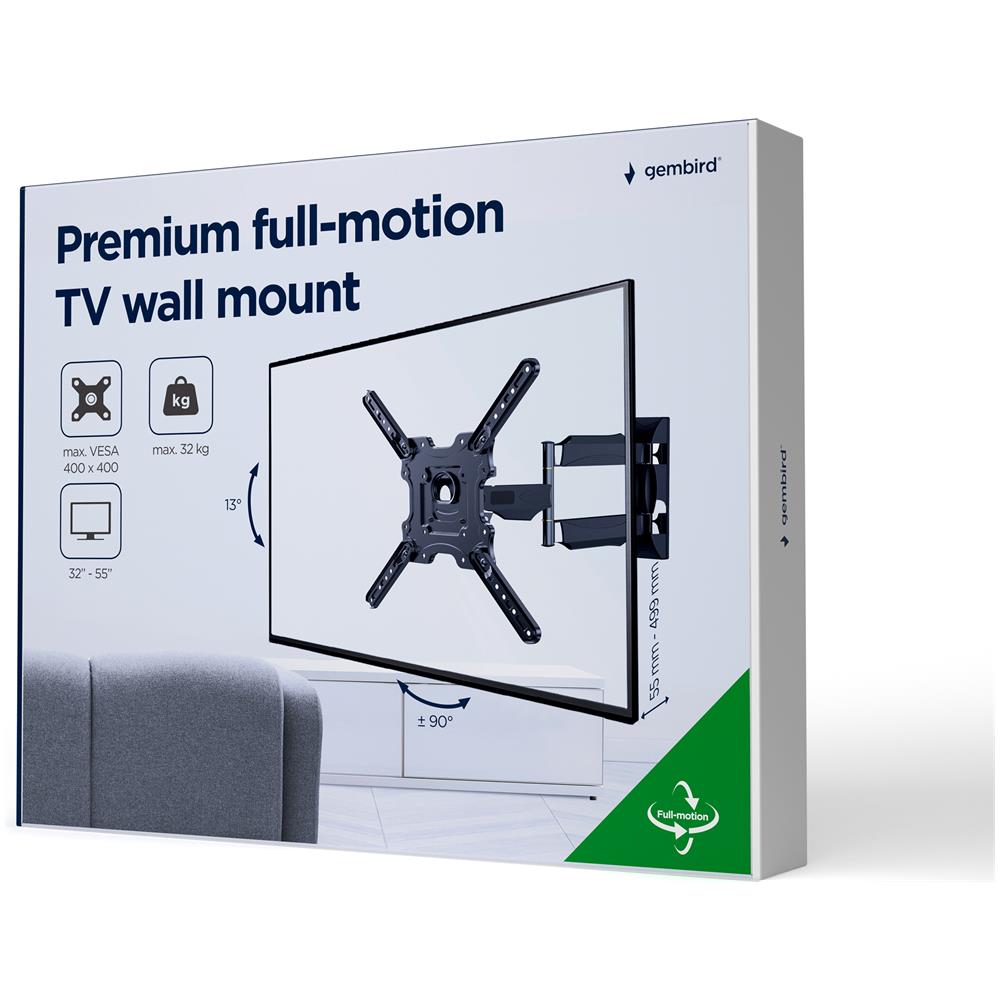 WM-55ST-01 Supporto TV a parete 139,7 cm (55") Acciaio - Foto 8