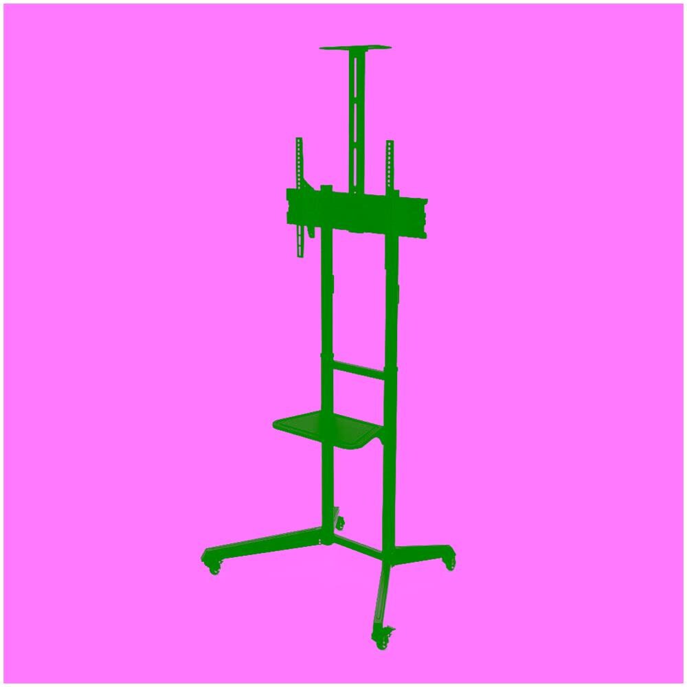 STAFFA PAVIMENTO TV FINO 600X400 NPF10313 LOAD 50KG CON RUOTE - Foto 6