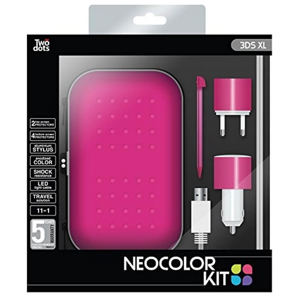 Kit 4 Accessori Neocolor Pink per 3DS XL - Foto 2