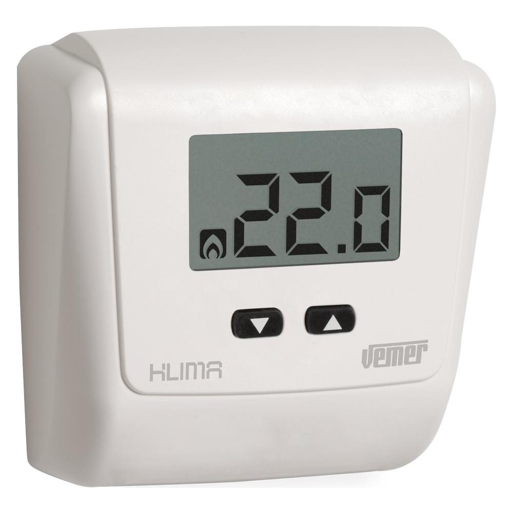 Termostato Digitale Klima Lcd A Parete- Ve729000 - Foto 4