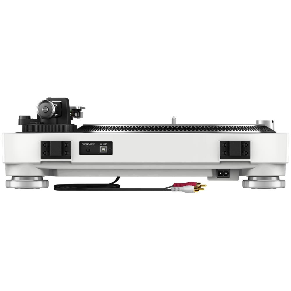 PLX-500 Giradischi a Trazione Diretta 33 1/3 / 45 / 78 Giri USB Colore Bianco - Foto 4