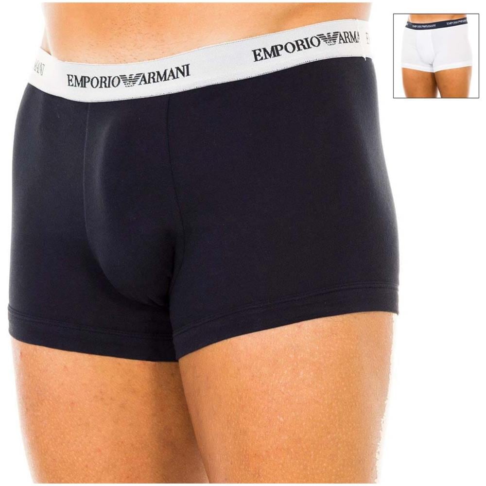 Intimo Emporio Armani 111210-cc717-10410 Pack-2 Boxers Abbigliamento Uomo Xl - Foto 1