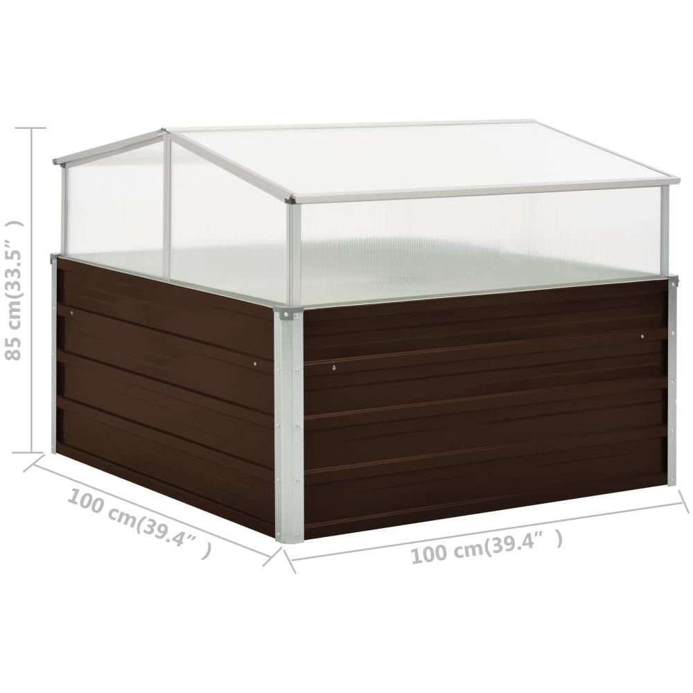 Serra Marrone 100x100x85 cm in Acciaio Zincato - Foto 8