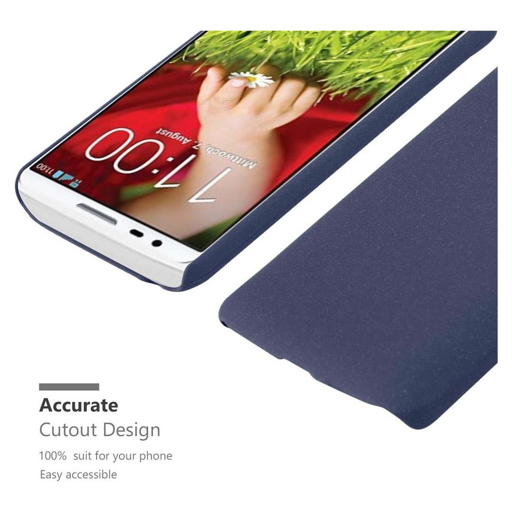 Custodia Compatibile Con Lg G2 Mini In Frosty Azzurro - Hard Case Coperchio Protettivo In Frosted Look Contro I Graffi E Gli Urti - Foto 6