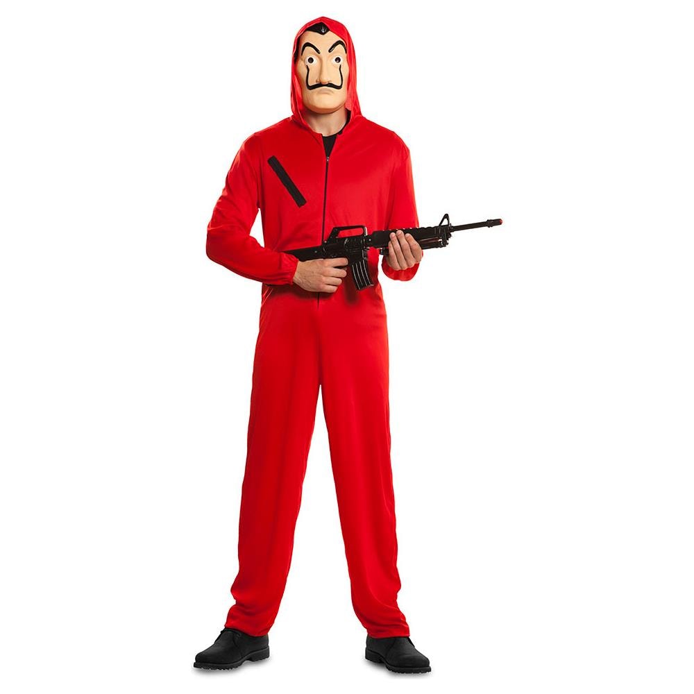 Eurocarnavales - Travestimento Rosso La Casa De Papel Adulto - Taglia: Xs - Foto 1