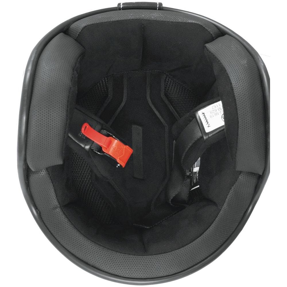 Casco Moto Jet Omologato Ece 22-05 Nero Opaco Custom Scooter Naked Taglia M - Foto 2