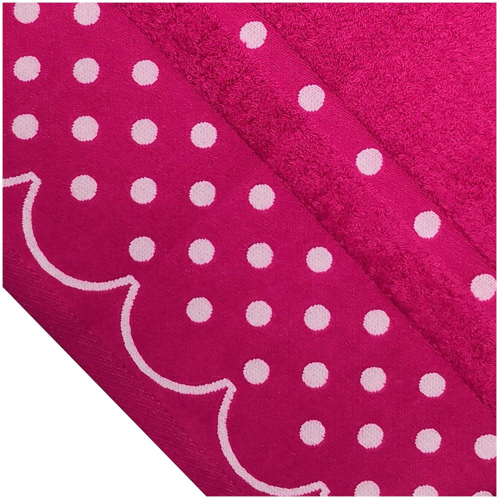Polka Dots Asciugamani Set Da Bagno 100% Spugna Di Cotone Egiziano 450gr 3 Pezzi Senape Mor - Foto 2