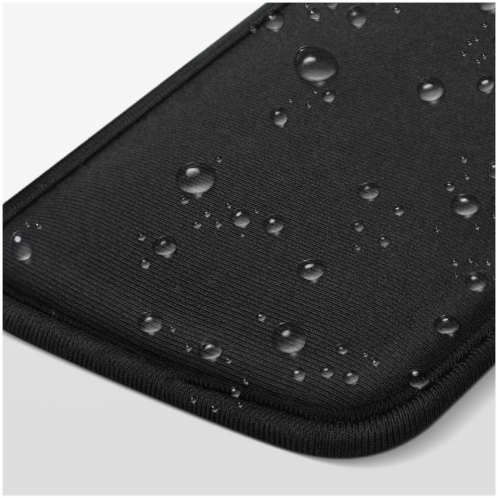 Custodia A Tasca Smartphone Tessuto Impermeabile Interno Soft-touch Nera - Foto 5
