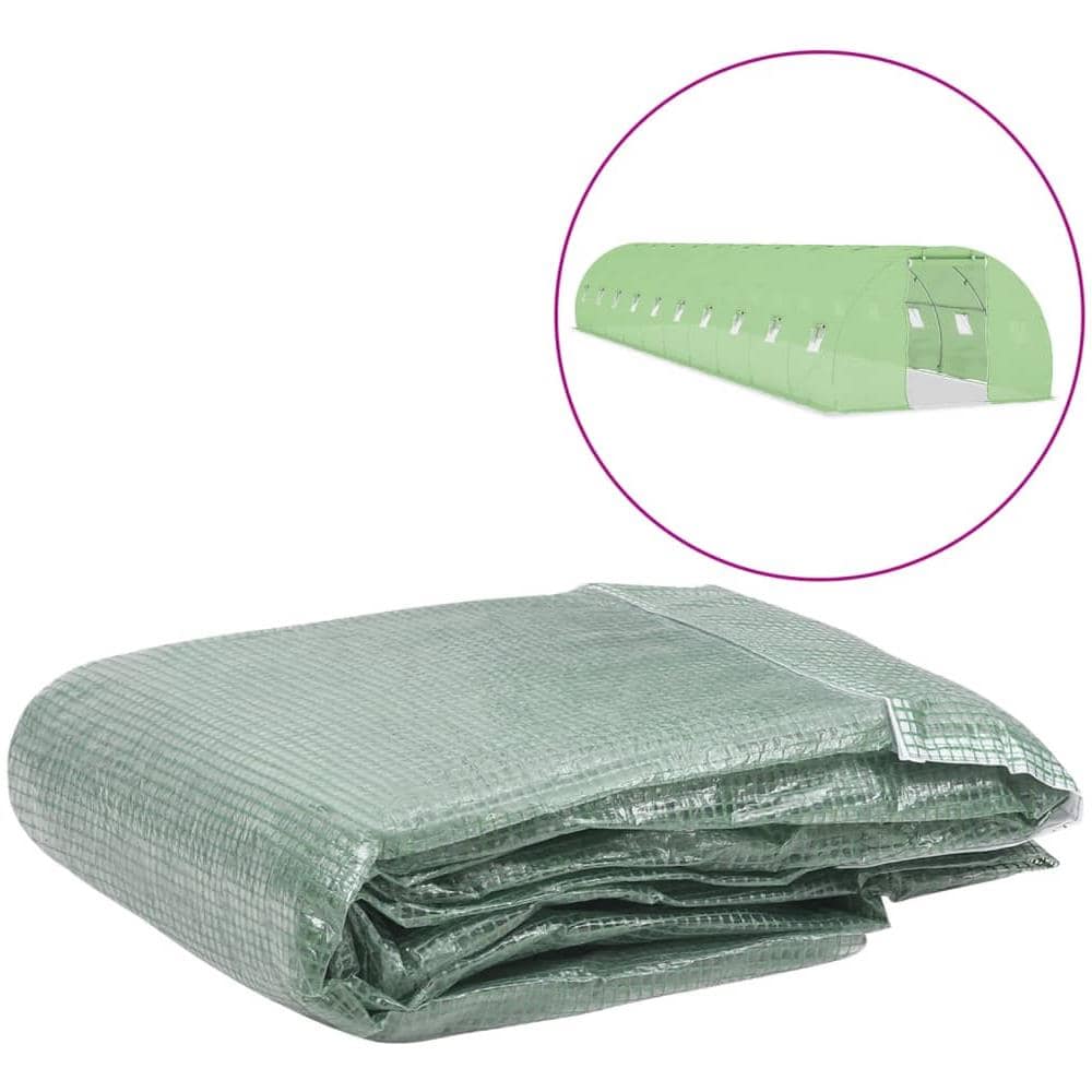 Telo di Ricambio per Serra (45 m²) 300x1500x200 cm Verde - Foto 1