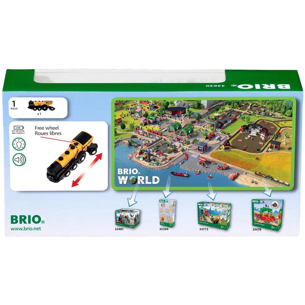 33630 Potente Locomotiva D'azione D'oro - Foto 2