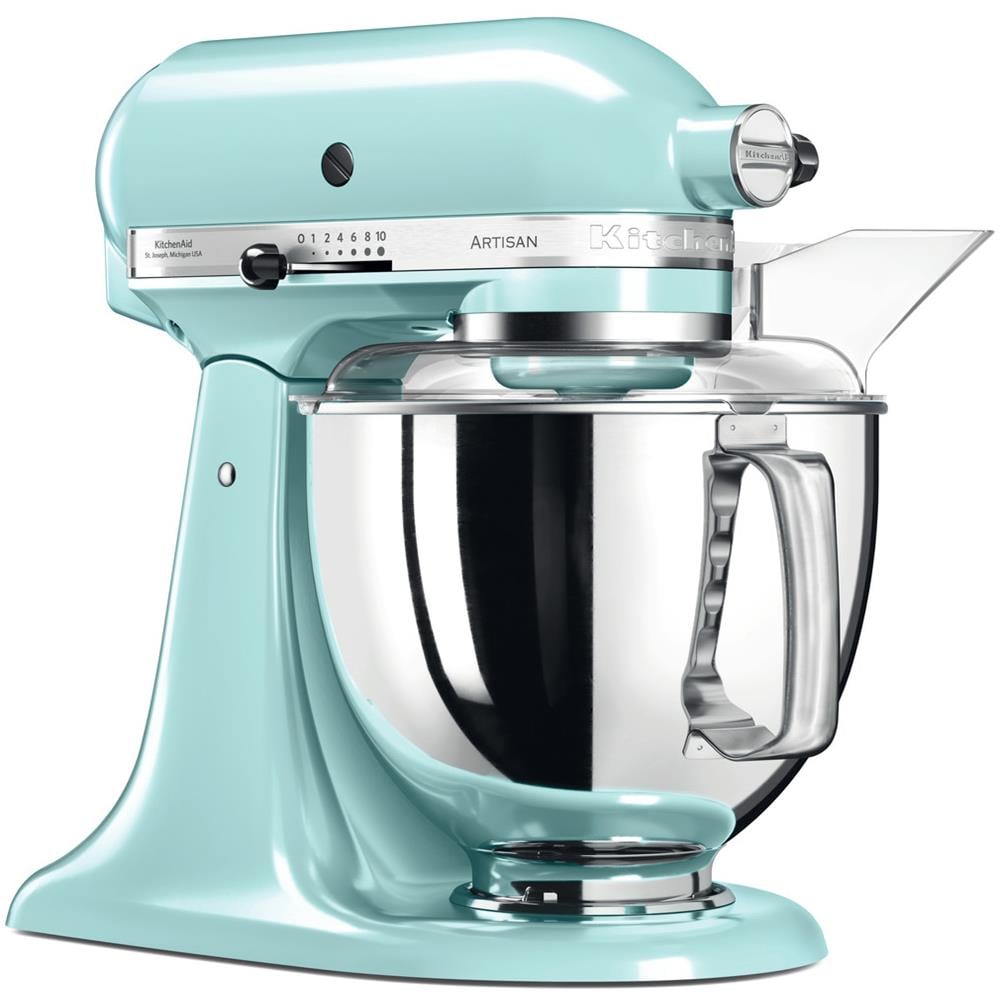 5KSM175PSEIC Robot da Cucina 7 Accessori Inclusi Capacità 4.8 L Potenza 300 W Colore Ghiaccio - Foto 4