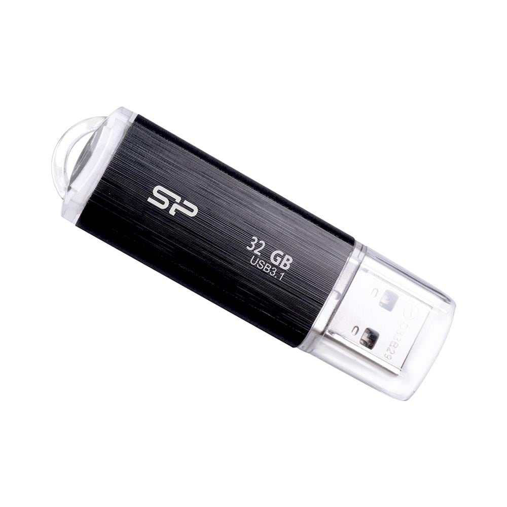 32GB Blaze B02, USB 3.0 (3.1 Gen 1) , Type-A, 0 - 70 °C, Cuffia, Nero, Plastica - Foto 1