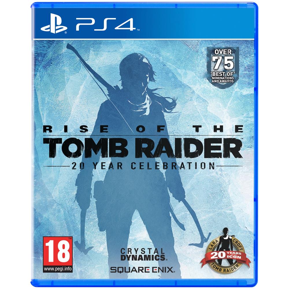 Rise of the Tomb Raider: 20 Year Celebration, PS4, PlayStation 4, Azione / Avventura, Crystal Dynamics, M (Mature), Base+supplemento+DLC, - Foto 1