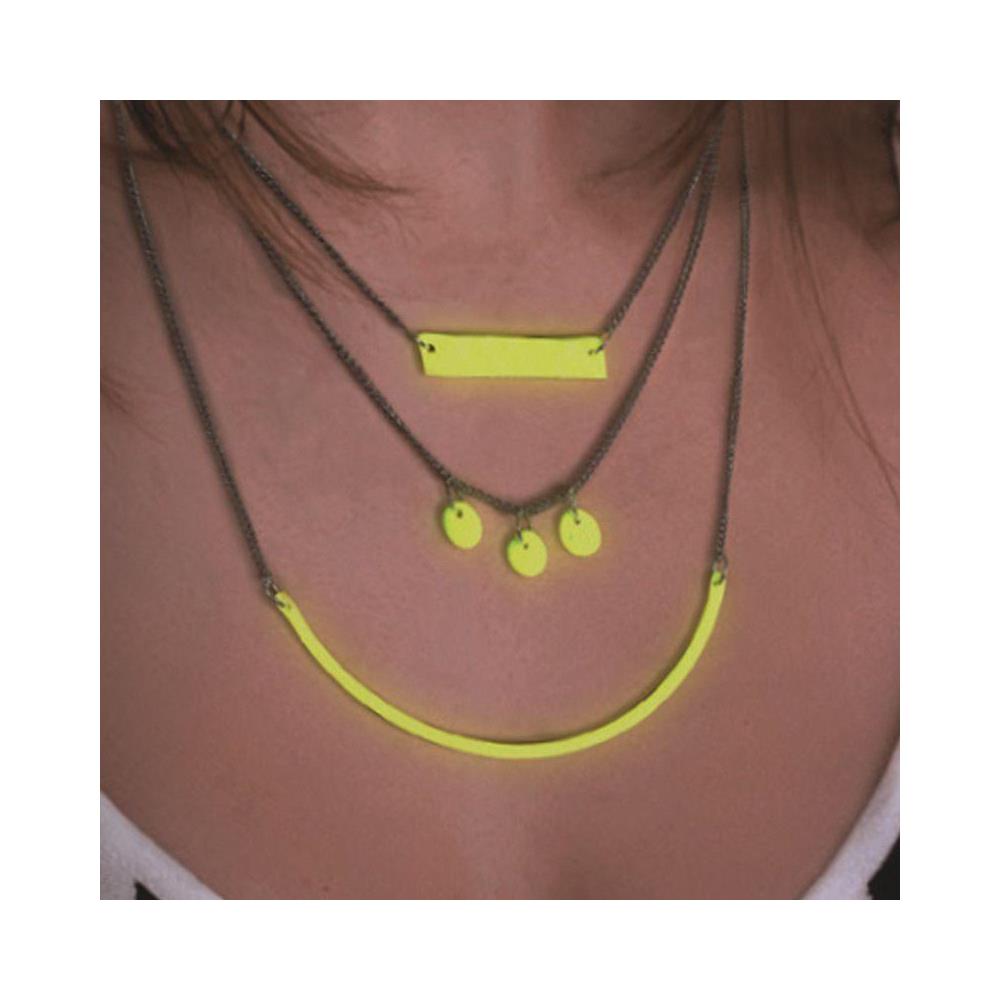 Kit Fimo Neon - Crea La Tua Collana Multifila Giallo Fluo - Foto 1