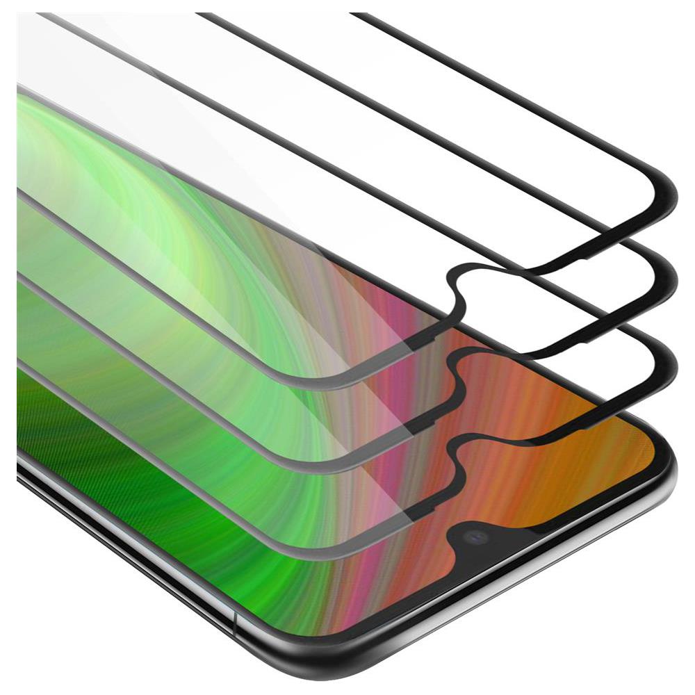 3x Pellicola Armatura A Schermo Intero Compatibile Con Motorola Moto G7 / G7 Plus In Trasparente Con Nero - 3x Vetro Temperato (tempered) Di Protezione Del Display In Durezza 9h Con 3d Touch - Foto 1