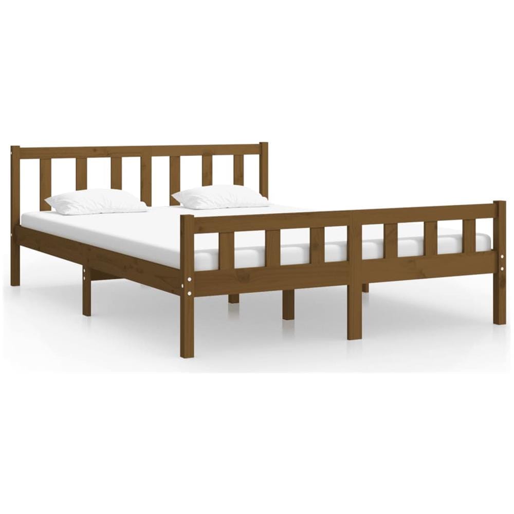 Giroletto Miele in Legno Massello 150x200 cm King Size - Foto 1