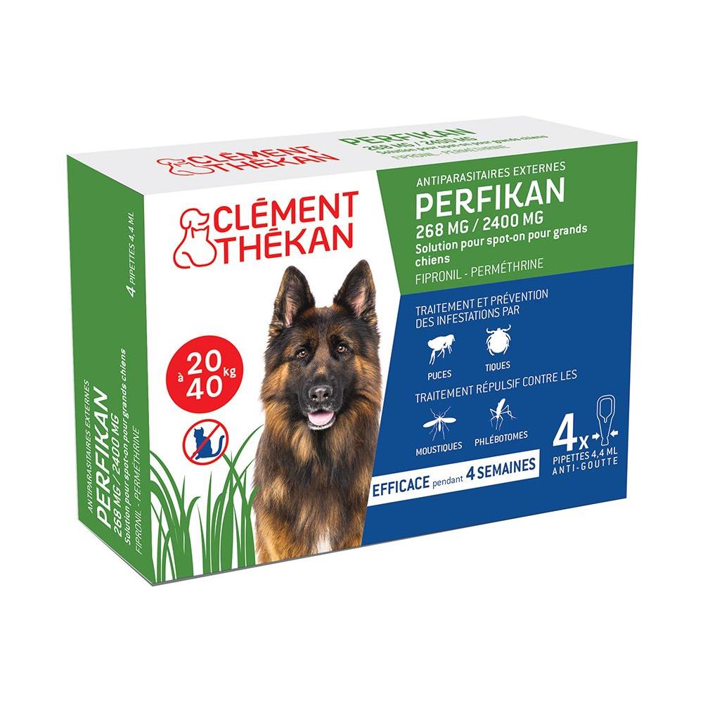 Clement Thekan Anti-chip Anti-tiche Cane 20-40kg 4 Pipette 40kg - Foto 1