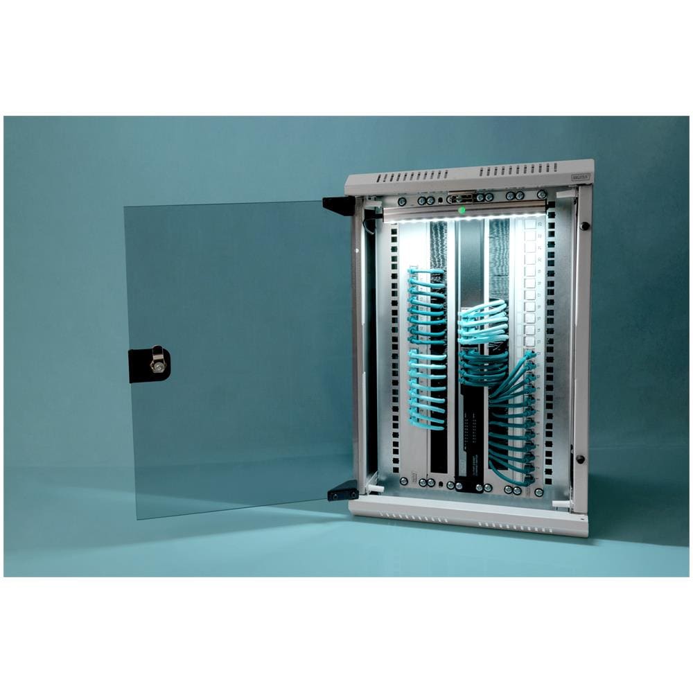 Armadio Rack da Parete 10U Colore Grigio - Foto 2