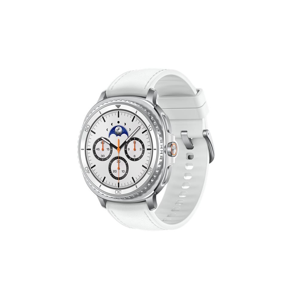 Galaxy Watch 8 Classic 3,3 cm (1.3") AMOLED 46 mm Digitale 438 x 438 Pixel Touch screen 4G Argento Wi-Fi GPS (satellitare) - Foto 1
