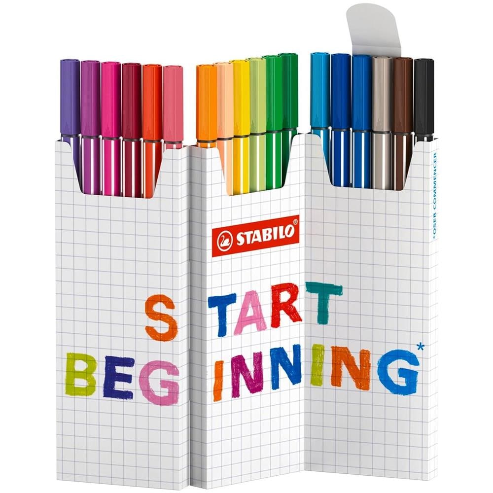 Pen 68 - Pennarello Premium - ZIG ZAG Set da 18 - Colori assortiti - Foto 2