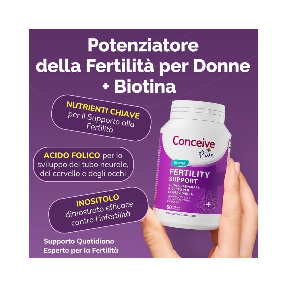 Integratore per la Fertilita Femminile, 60 Capsule - Foto 4