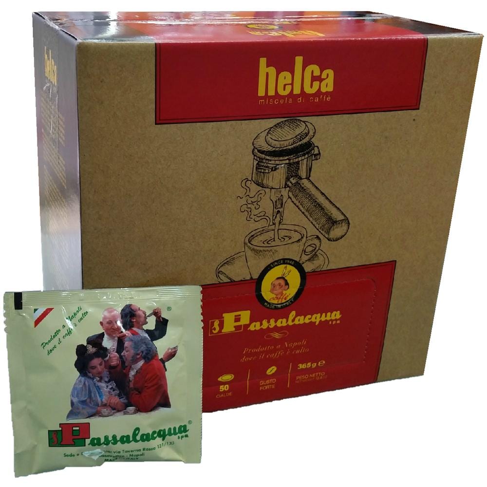 Caffè Helca - Gusto Forte - Box 50 Cialde Ese44 Da 7.3g - Foto 1