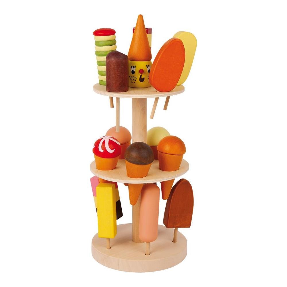 Porta Gelati In Legno Con 15 Pezzi - Foto 2