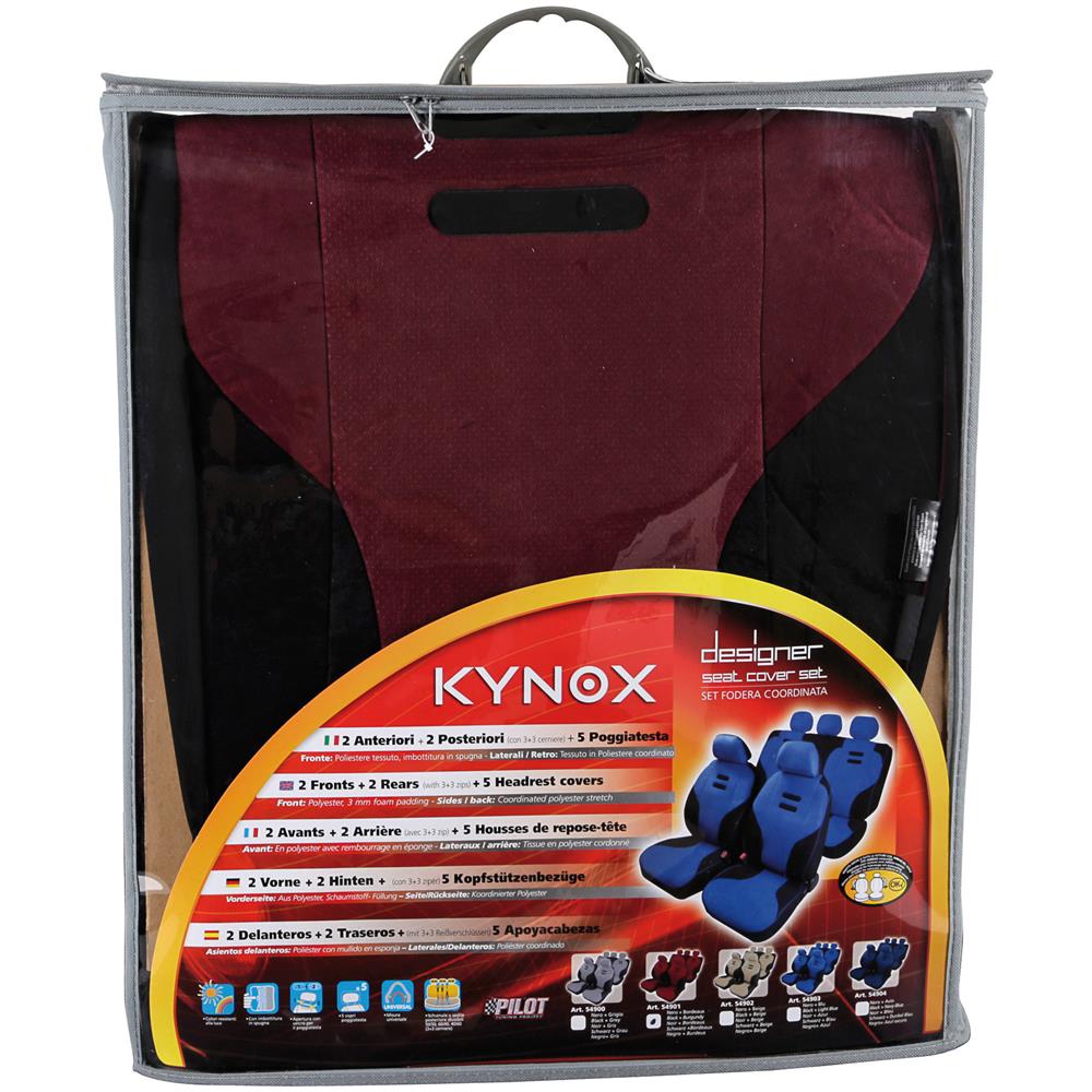 Set Fodere Kynox Nero+bordo Coordinate, In Microfi - Foto 4