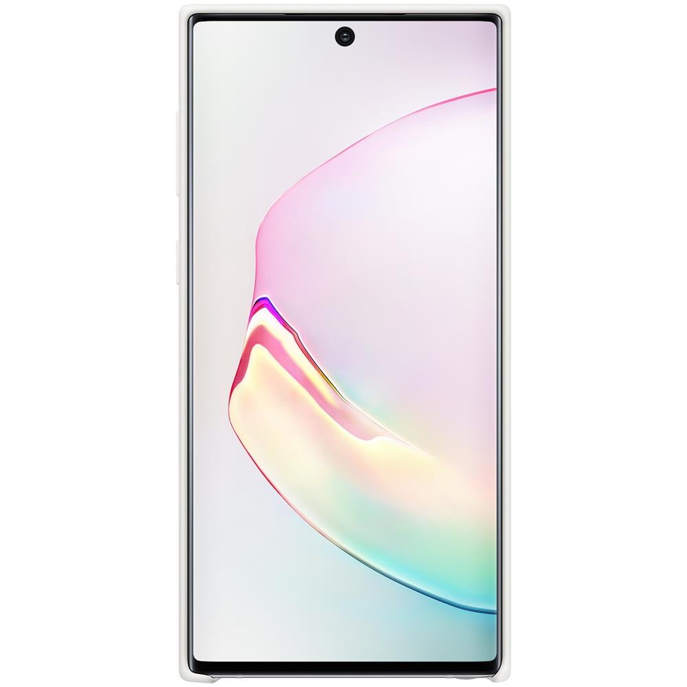 Silicone Cover bianco EF-PN 970 Galaxy Note 10 - Foto 2