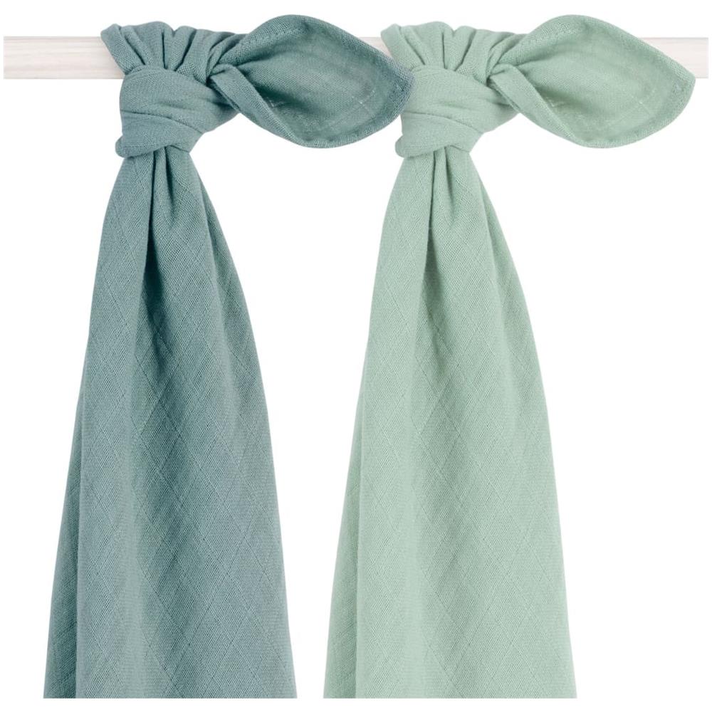 Panni Idrofili Multiuso 2 Pz 115x115 Cm Verde Cenere - Foto 1