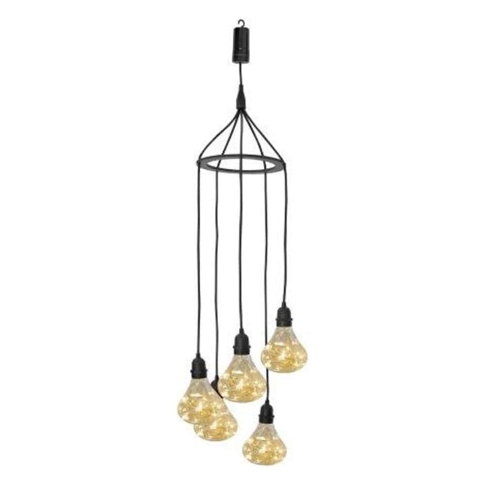 GIARDINO LAMPADA SOLARE per Esterni LED Luce Sferica Decorativa Bianco