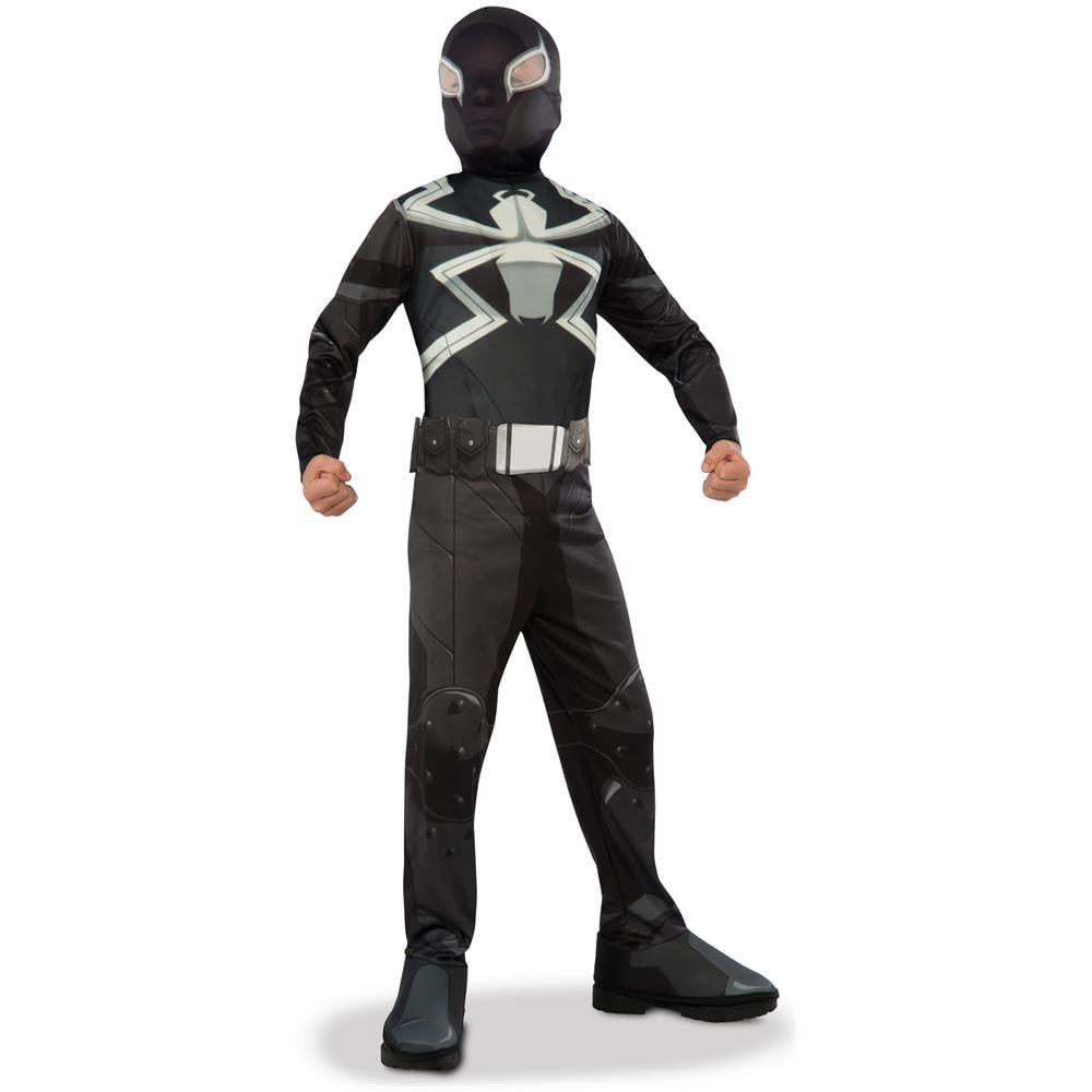 Costume Classico Venom Per Bambino - Taglia: 3/4 Anni (90/104 Cm) - Foto 1