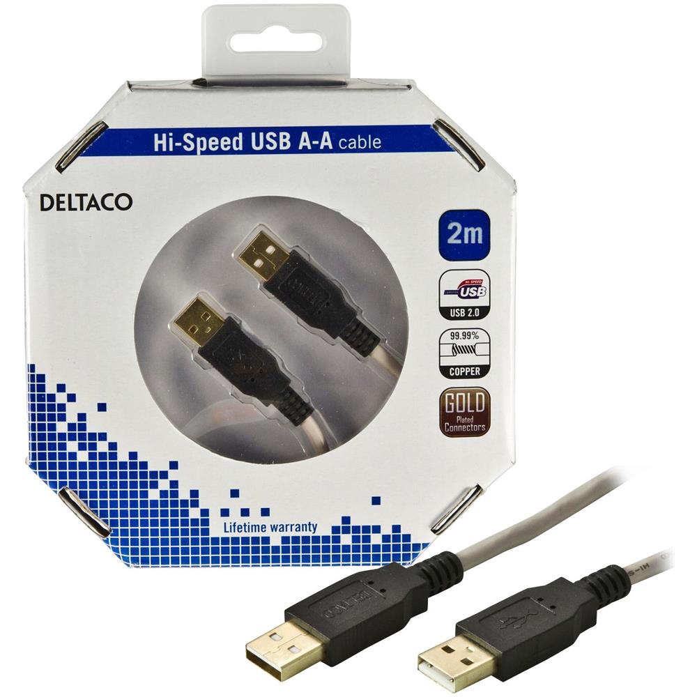 Cavo Usb 2.0 Tipo A Maschio - Tipo A Maschio 2m - Foto 1