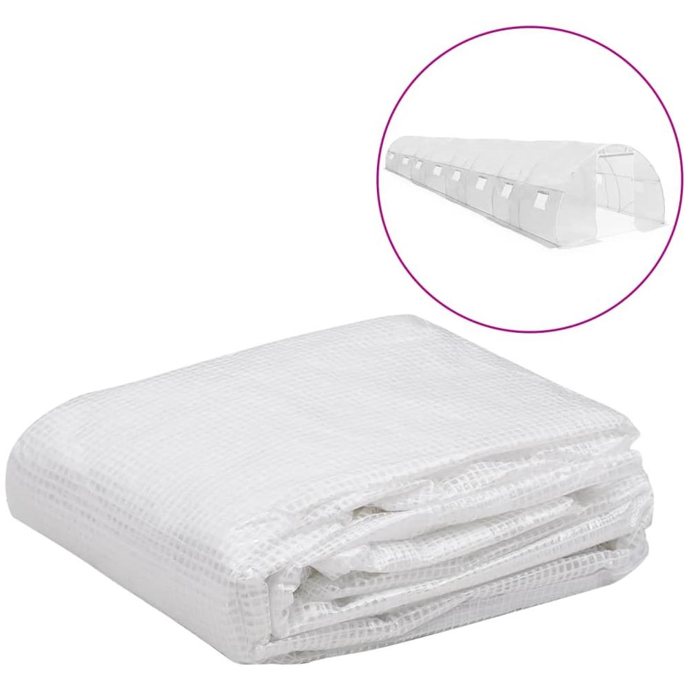 Telo di Ricambio per Serra (36 m²) 3x12x2 m Trasparente - Foto 1