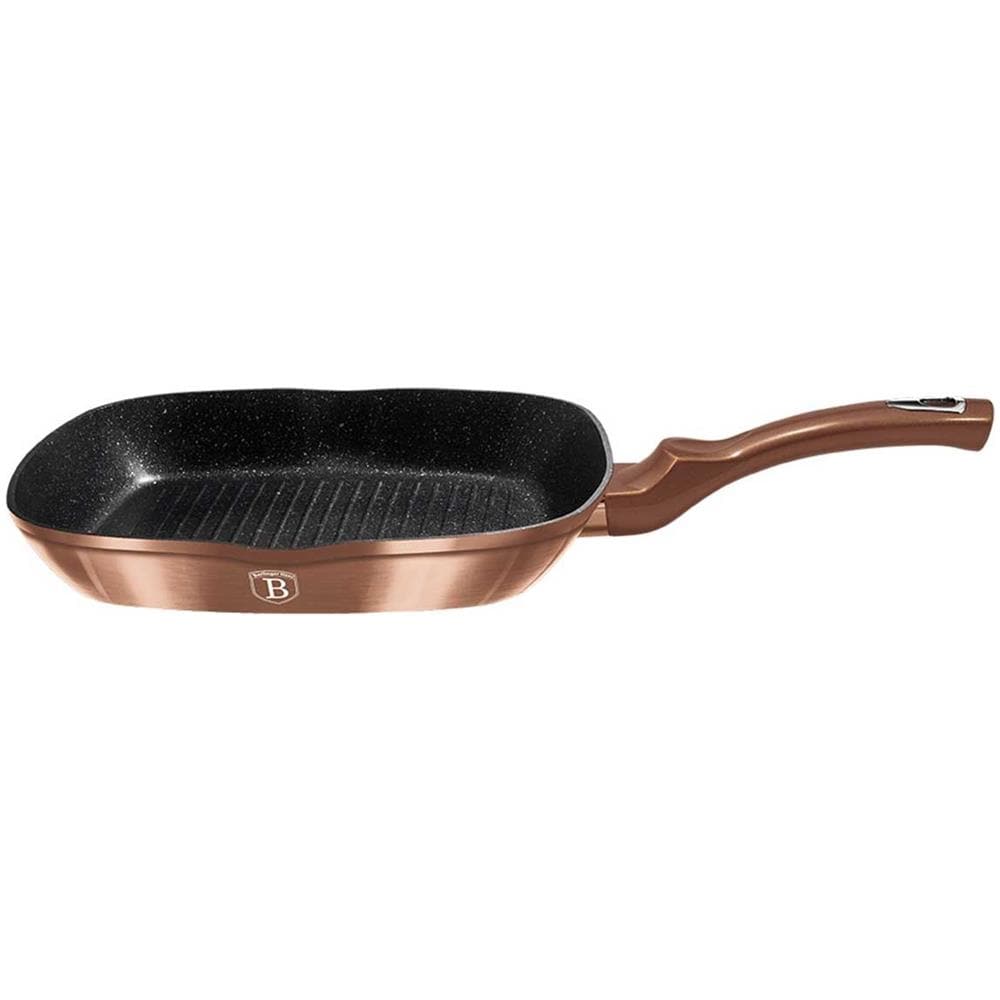 Padella In Granito Granito 28 Cm Bh-1889 Rose Gold Noir - Foto 1