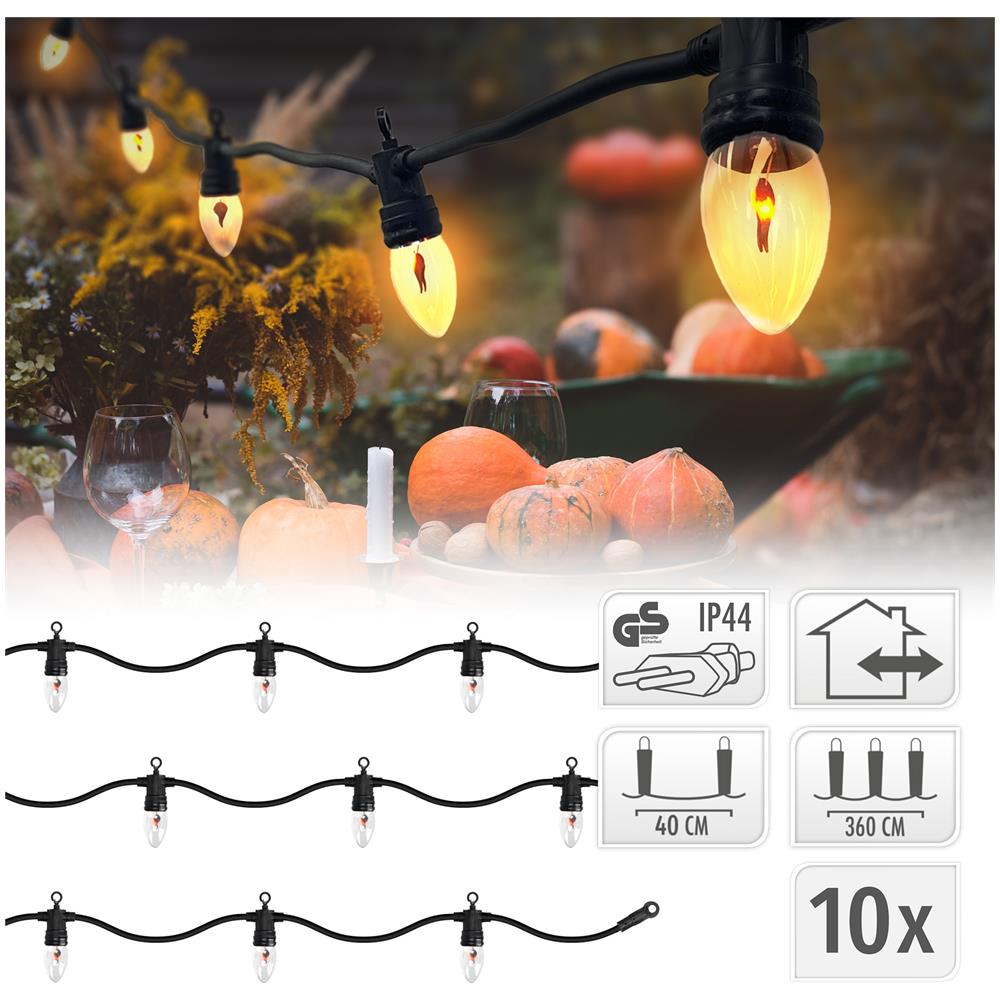 Luci Per Alberi Di Natale, 10 Lampadine - Foto 10