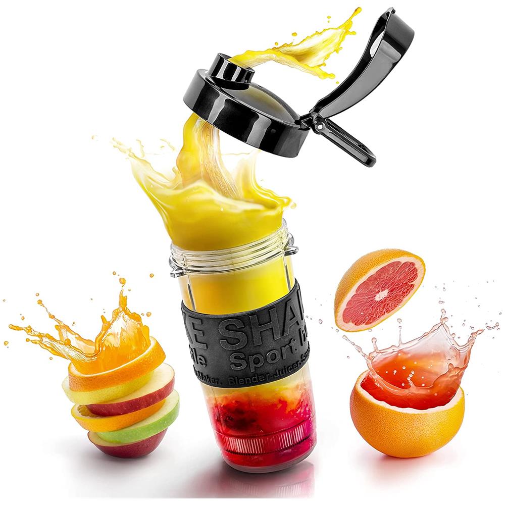 Bb4 Borraccia 400 Ml | Bottiglia Per Frullatore Senza Bpa | Compatibile Con Mixer Bl510 E Bl520 | Ideale Per Smoothie, Campeggio, Palestra, Escursioni - Foto 1