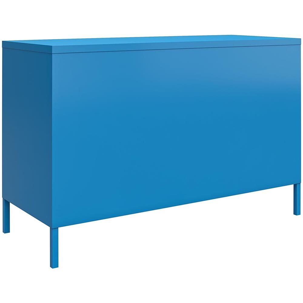 Cache Armadio A 2 Ante In Metallo Blu - Foto 2