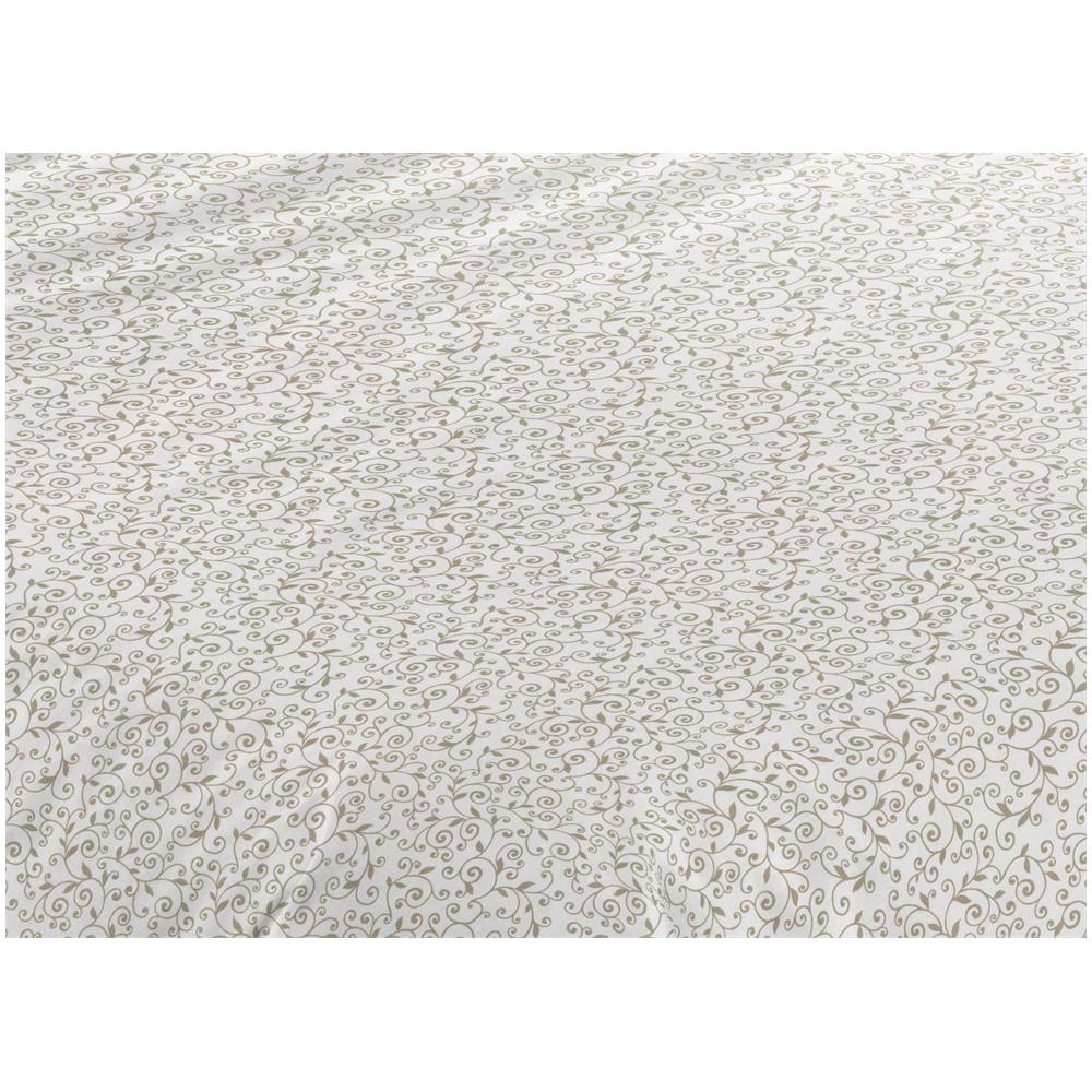 Completo Lenzuola Letto Camera In 100% Cotone Made Italy Vari Disegni Rp 1 Piazza Stefy Beige - Foto 2