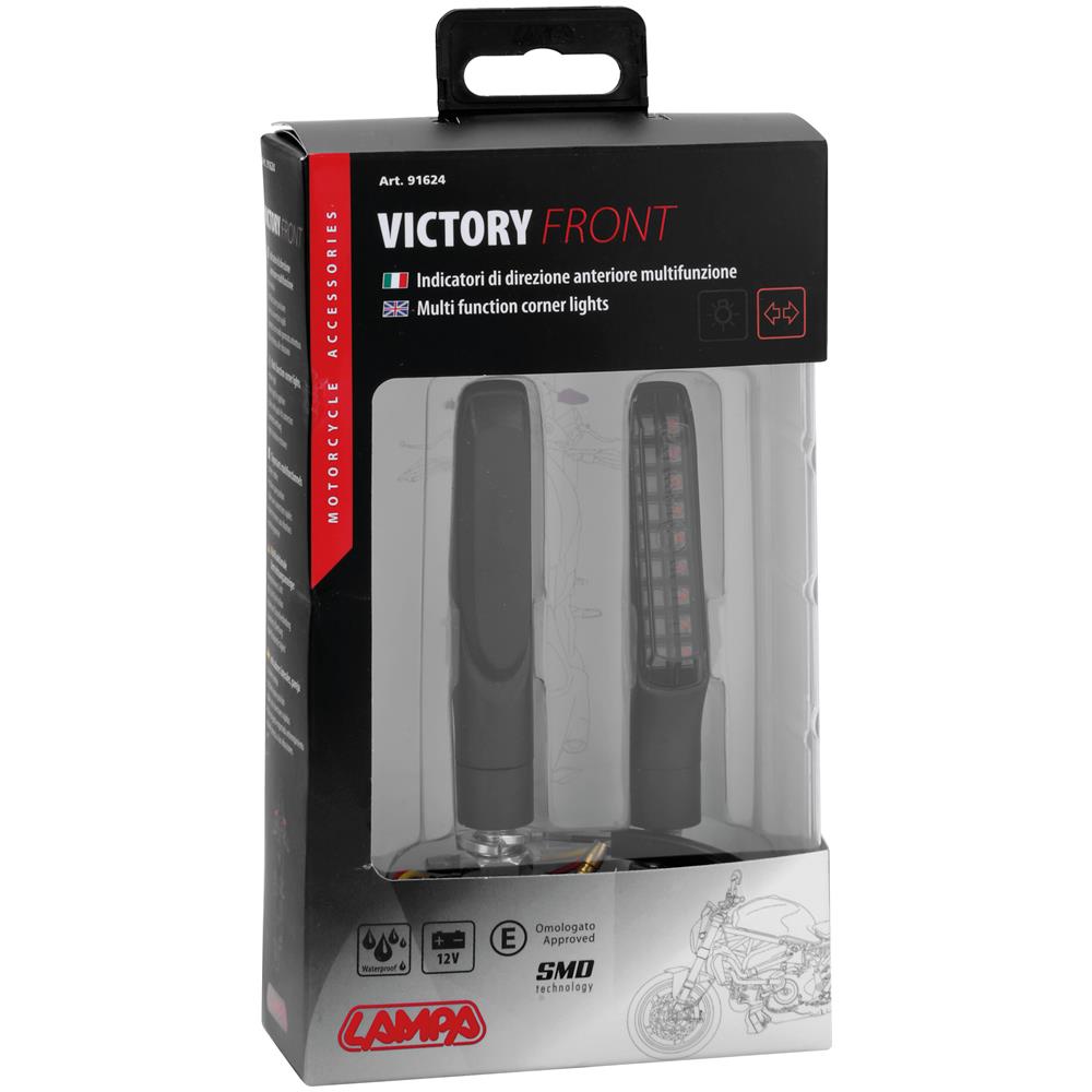 Victory Front, Indicatori Di Direzione A Led E Luce Di Posizione Anteriori - 12v Led - Foto 3