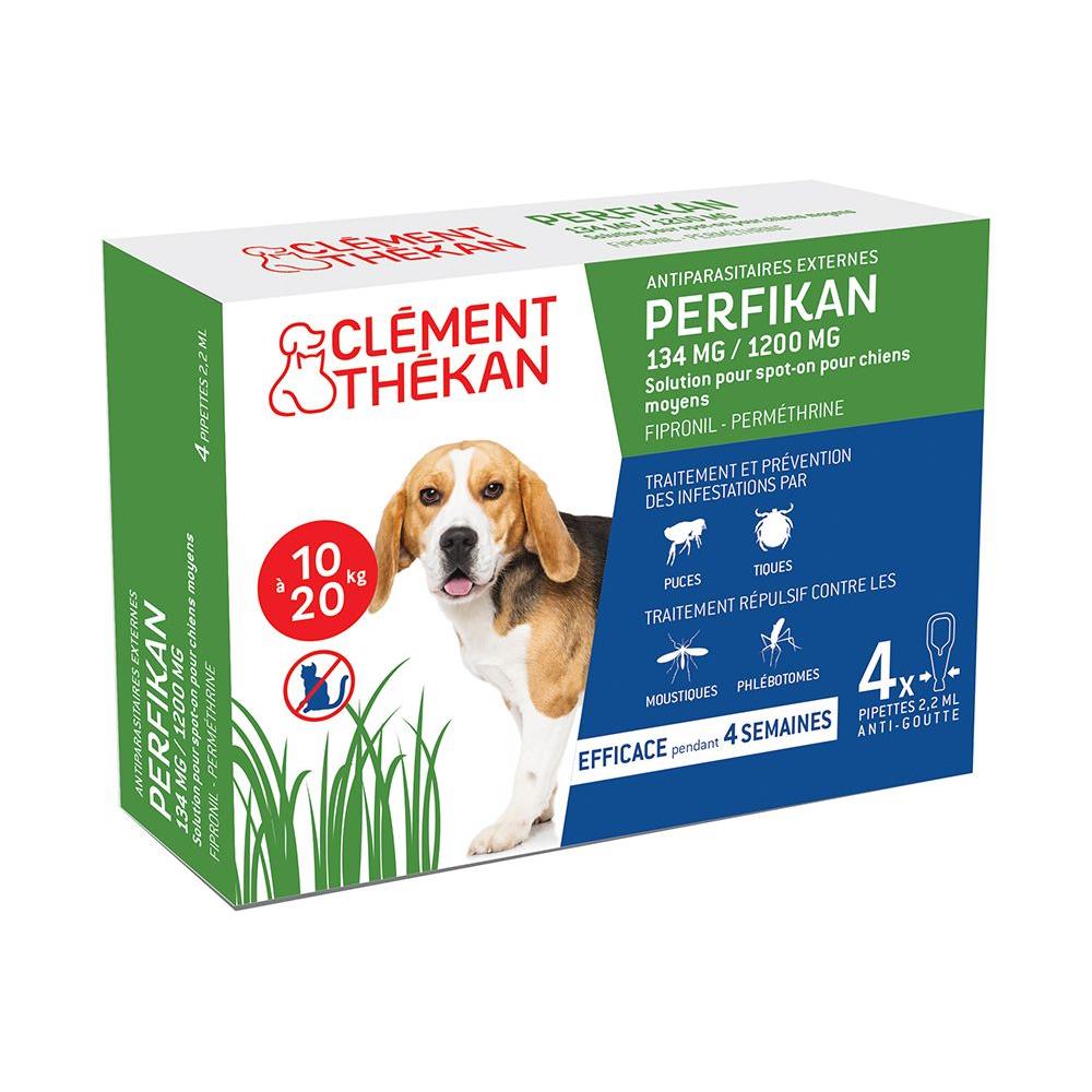 Clement Thekan Anti-chip Anti-tiche Cane 10-20kg 4 Pipette 20kg - Foto 1