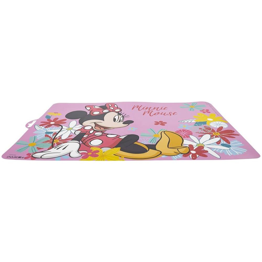 Disney Tovaglietta Individuale Colorata Per Bambine In Plastica Minnie Mouse Topolina - Foto 3
