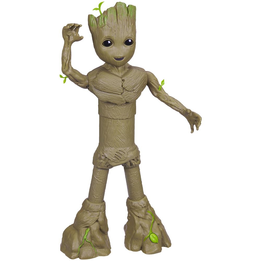 Marvel "I Am Groot", Groot balla e cresce, action figure interattiva da 34 cm, giocattoli - Foto 2