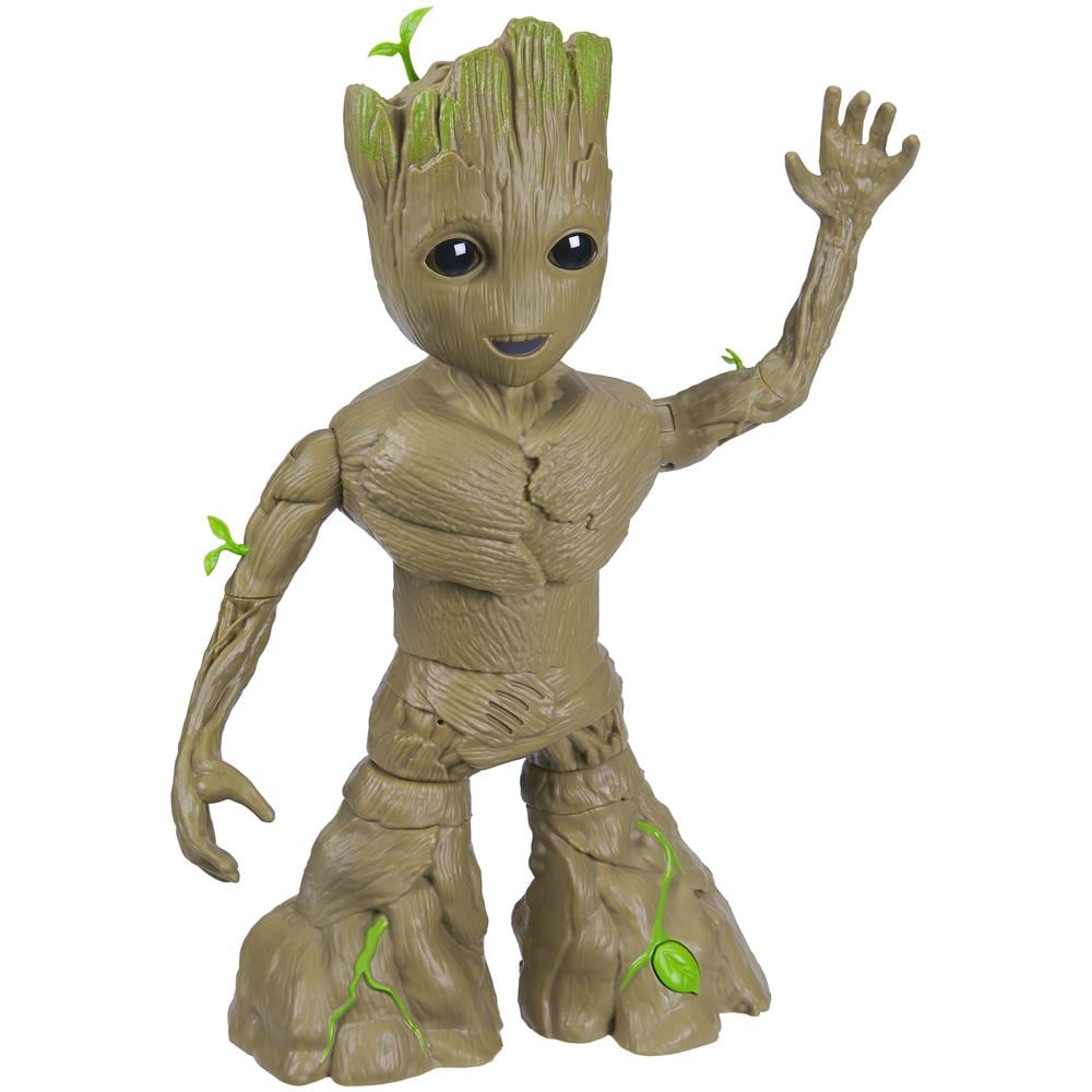 Marvel "I Am Groot", Groot balla e cresce, action figure interattiva da 34 cm, giocattoli - Foto 1
