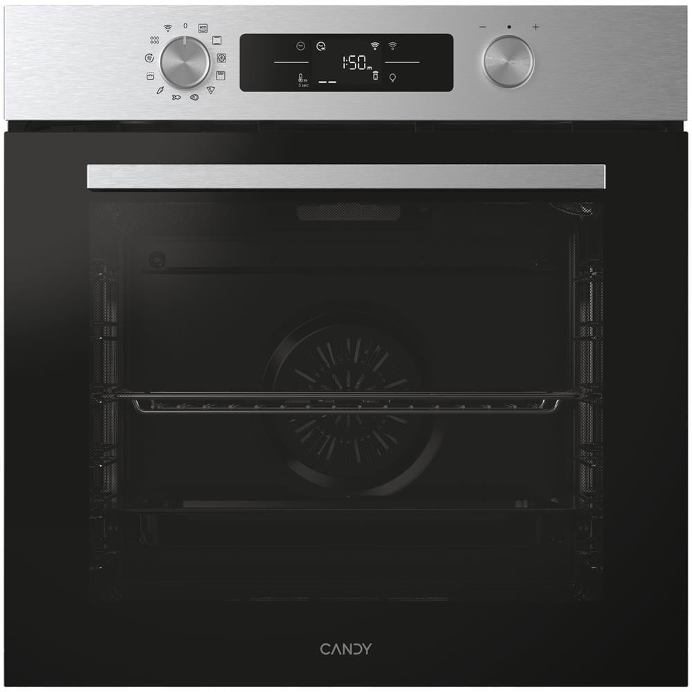 Forno Elettrico da Incasso 33703987 Capacità 78 L Multifunzione Ventilato Colore Nero, Acciaio inox - Foto 1