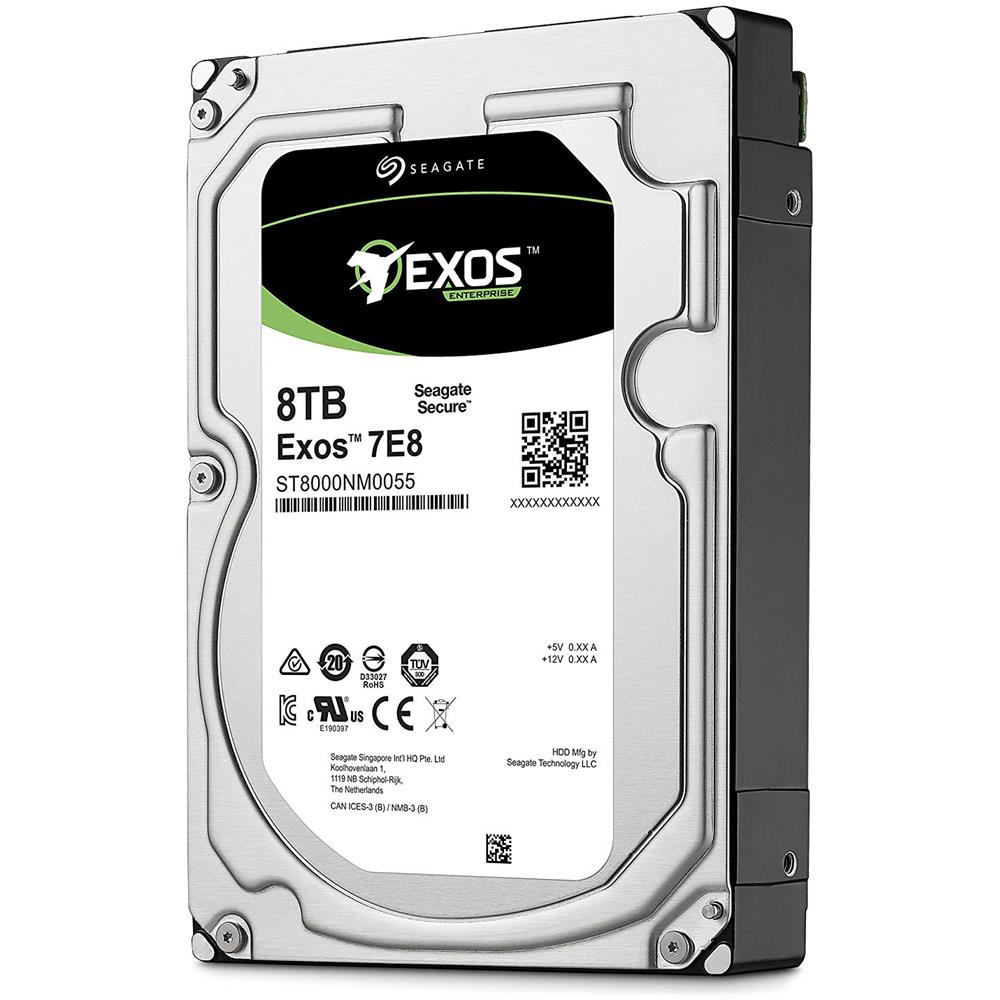 Hard Disk Interno Exos E Capacità 8TB 3.5" Interfaccia SATA 6 Gb / s Buffer 256MB 7200 rpm - Foto 2