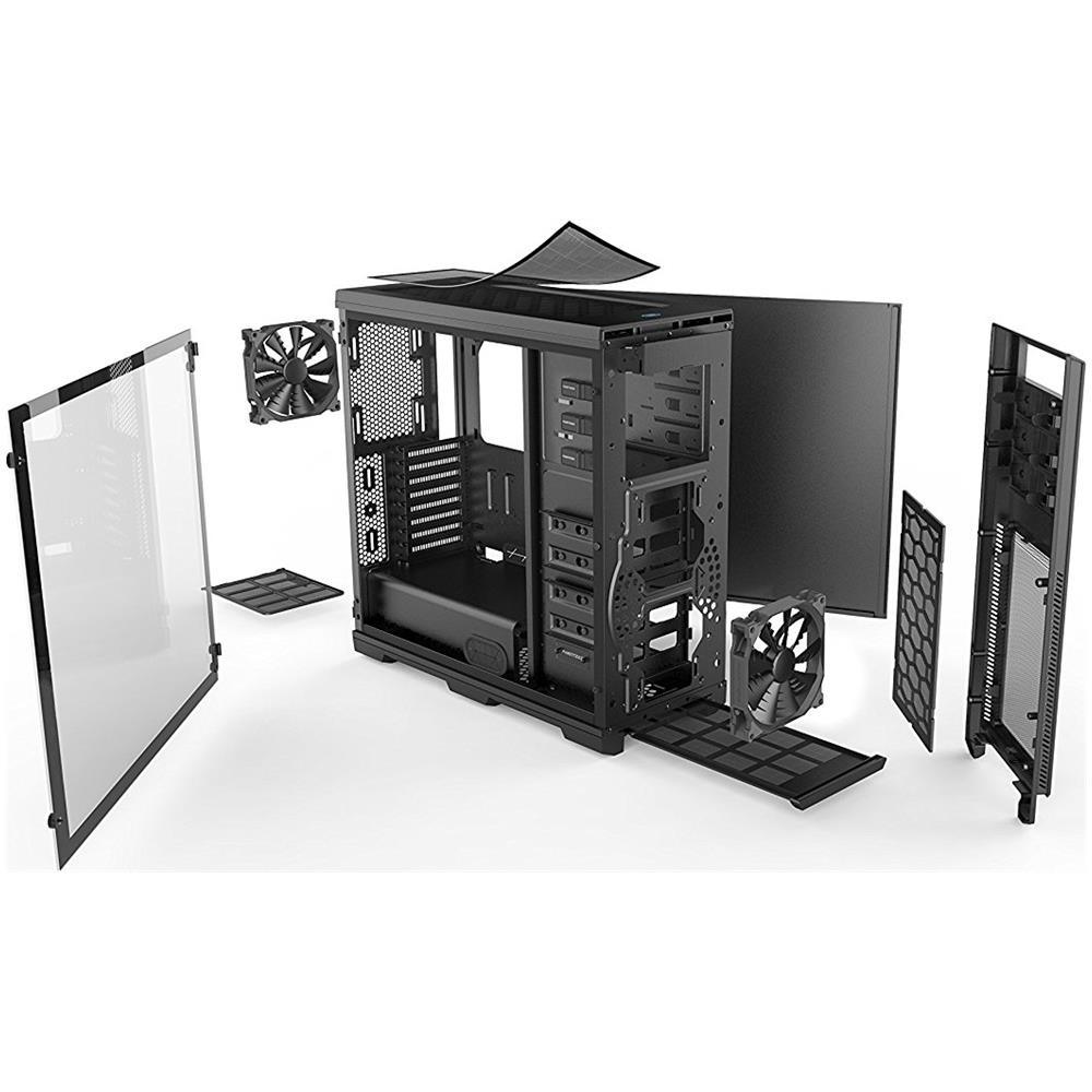 Case Enthoo Pro Full Tower ATX / EATX / Micro-ATX / Mini-ITX 2 Porte USB 3.0 Colore Nero - Foto 2