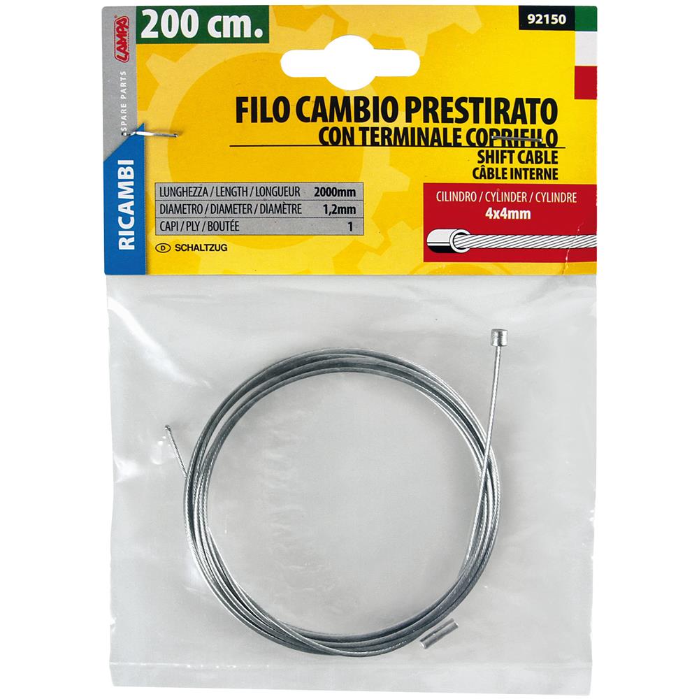 Filo Cambio Bici 2000mm 1.2mm Tutte Le Biciclette 92150 - Foto 8