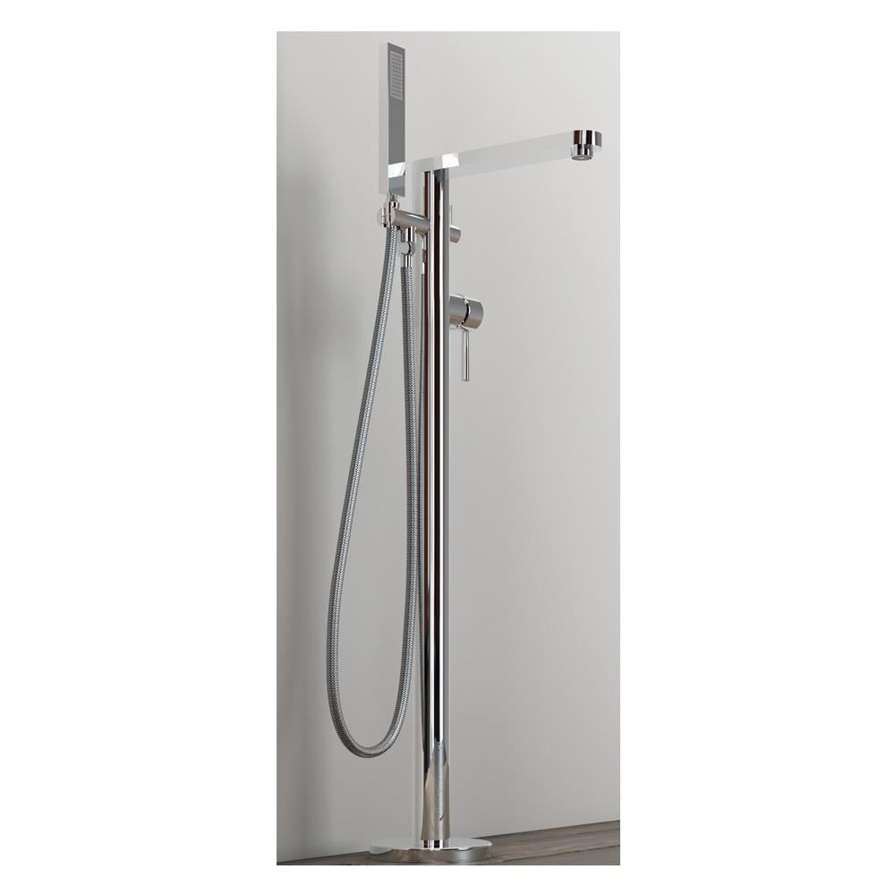 Gruppo Vasca 003 Rubinetto Incasso Pavimento Vasche Free Standing Ottone - Foto 1