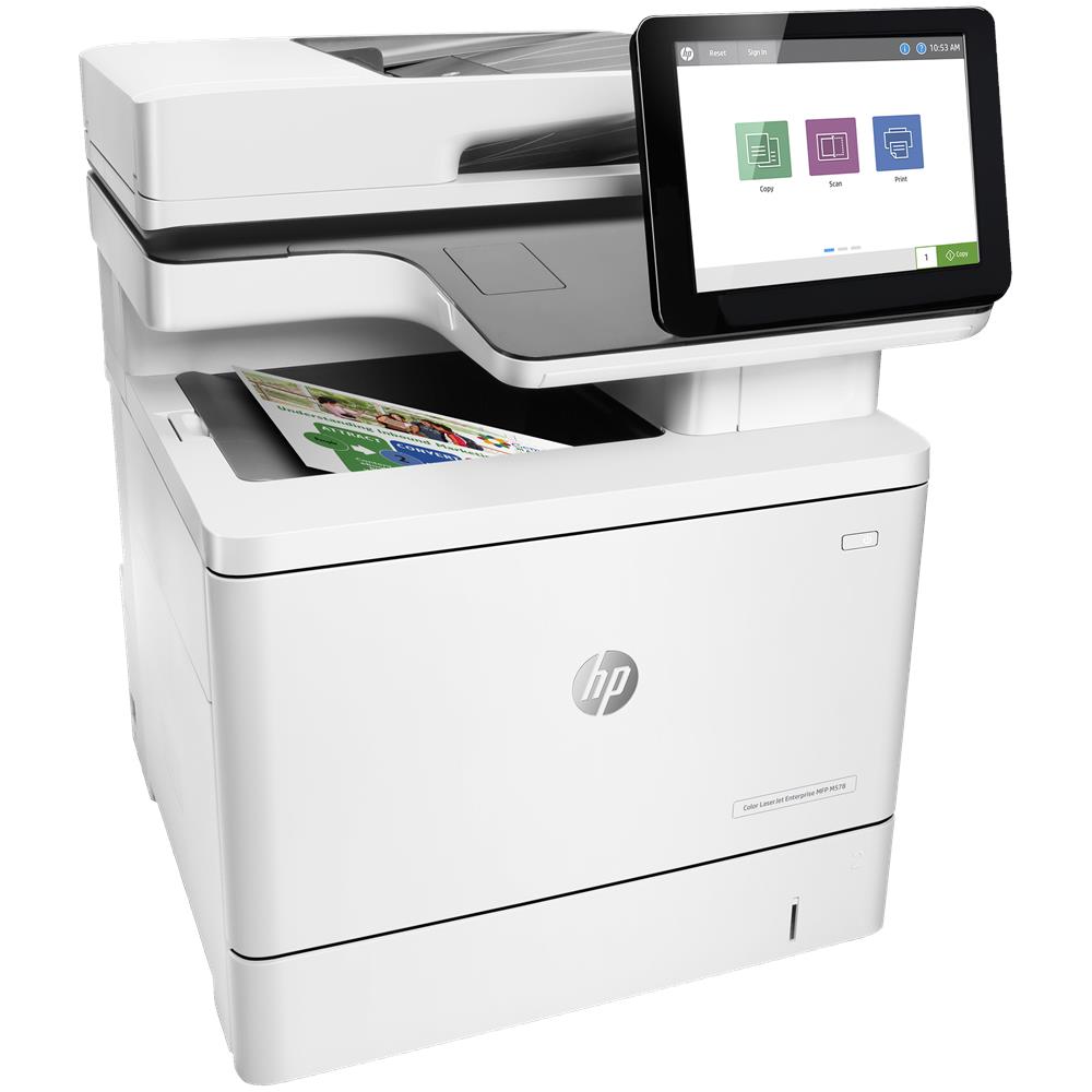 Stampante Multifunzione Color LaserJet Enterprise M578dn Laser a Colori Stampa Copia Scansione A4 38 ppm Ethernet / USB 2.0 - Foto 2
